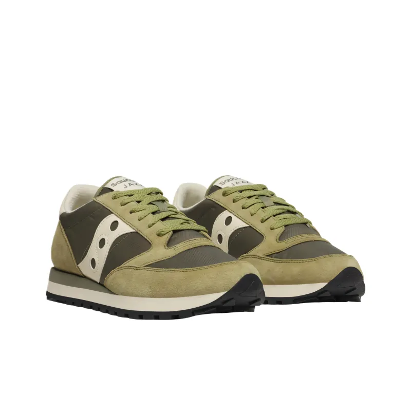 Saucony Jazz Original Olive Off White-2