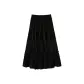 Black Skirt with Fleece Lining
