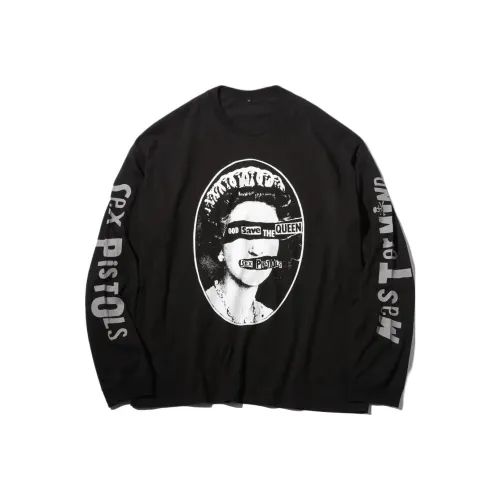 MASTERMIND WORLD Sex Pistols Collaboration T Shirts Unisex Black
