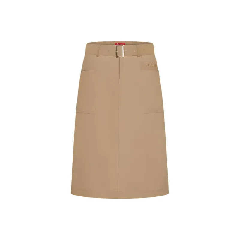 Biyin Leufen Casual Long Skirt Women's-4