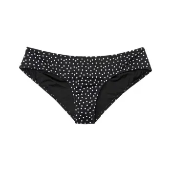 Victoria's Secret Swimming Shorts Women's Black Polka Dot