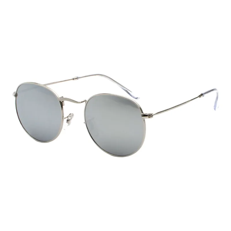 SOMAN Metal Round Sunglasses Unisex-4