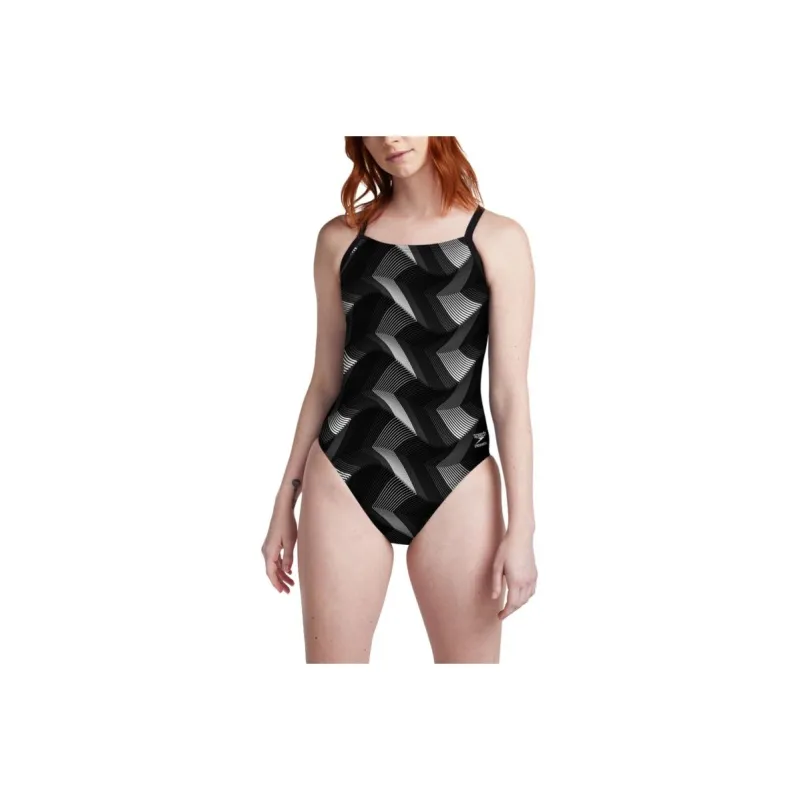 Speedo Precision Strappy One piece Swimsuit Women's-3
