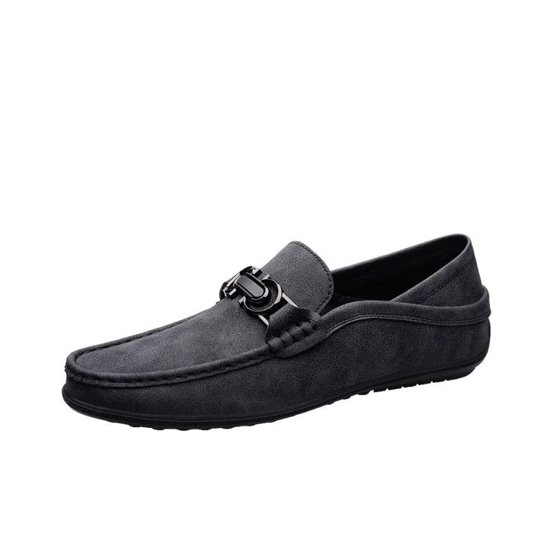 British Knights Gommino Loafers Men's Black-3