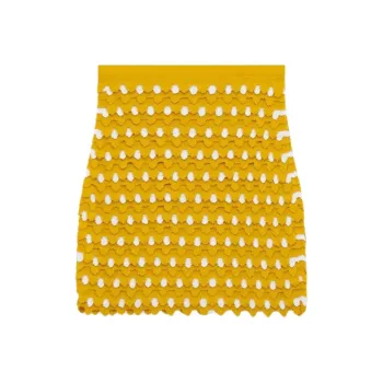 LOEWE Paula's Ibiza Casual Short Skirts Women's Yellow