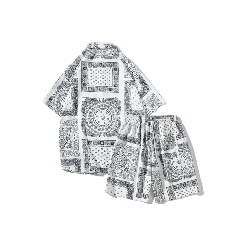 Fakeyoung Shirt Matching Set Unisex-3