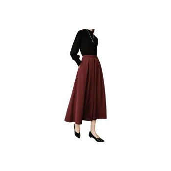Late White Skirt Women's Ancora Red