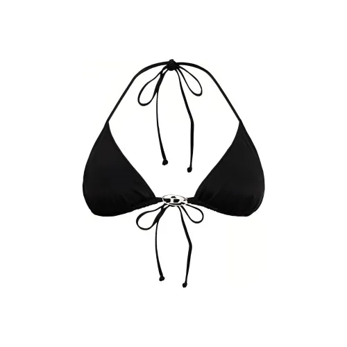 DIESEL Skyler D Pop Zipped Cropped Swim Shirt