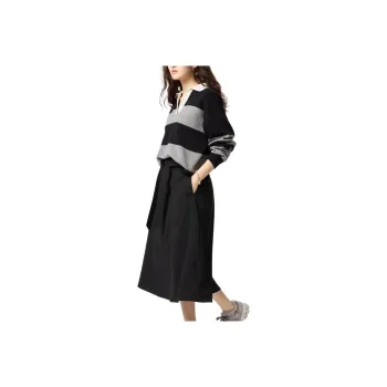 UNIQLO Casual Long Skirts Women's Black