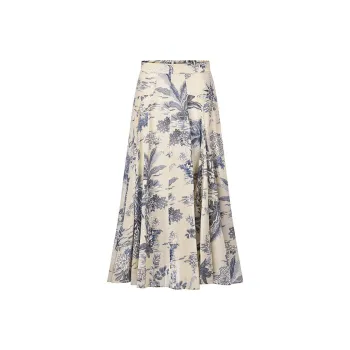 RARE Casual Long Skirts Women's Multicolor