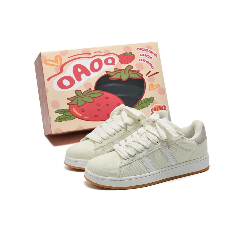 OAOQ Cushioning, Abrasion Resistant, Lightweight, And Breathable Low Top Skateboard Shoes Unisex-29