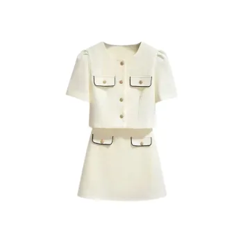 ABBY GODDESS Two Piece Skirt Sets Women's
