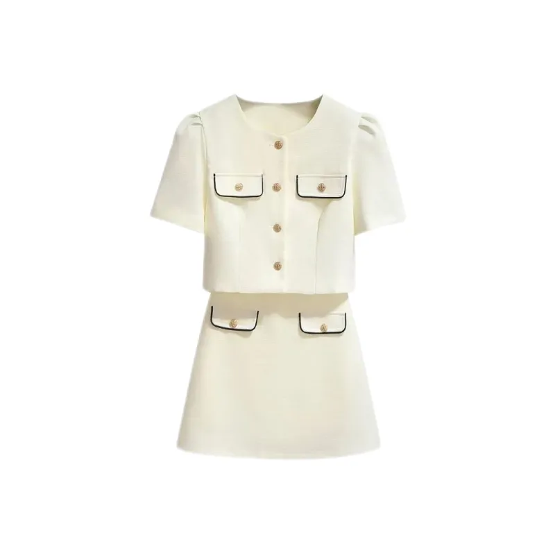 ABBY GODDESS Two Piece Skirt Sets Women's-0
