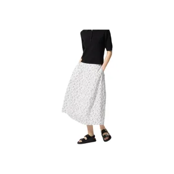 UNIQLO Casual Long Skirts Women's Ivory