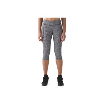 Lululemon Tight Stuff Athletic Trousers Women's Black White