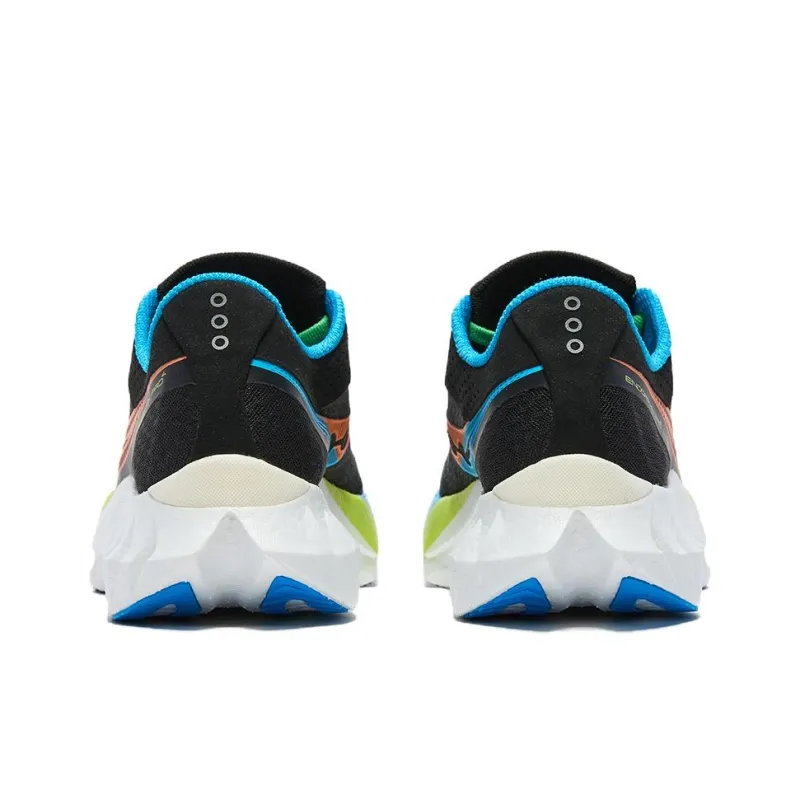 Saucony Endorphin Pro 4 Cushioning, Wear Resistant Low Top Running Shoes Unisex Black Blue FUTURE BLACK-3