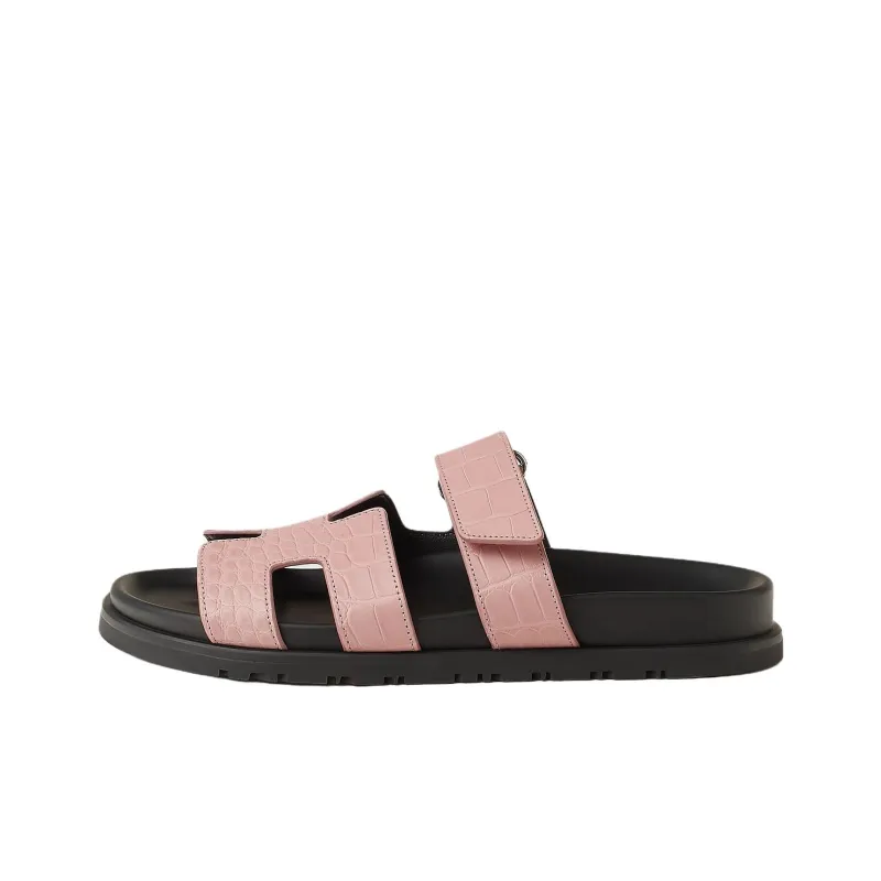 HERMES Chypre Slip Resistant Slide Slippers Women's Pink-0