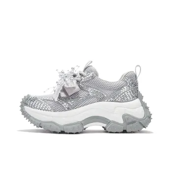 FERNANDA FRANKLIN Slip Resistant And Breathable Low Top Chunky Sneakers Women's