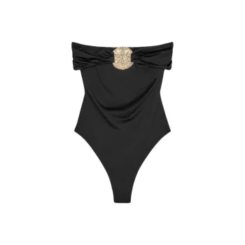 ZARA One piece Swimsuit Women's Black