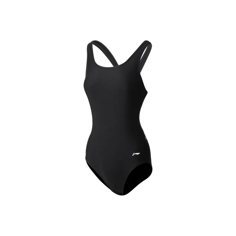 LiNing One Piece Swimsuit Women's Black-0