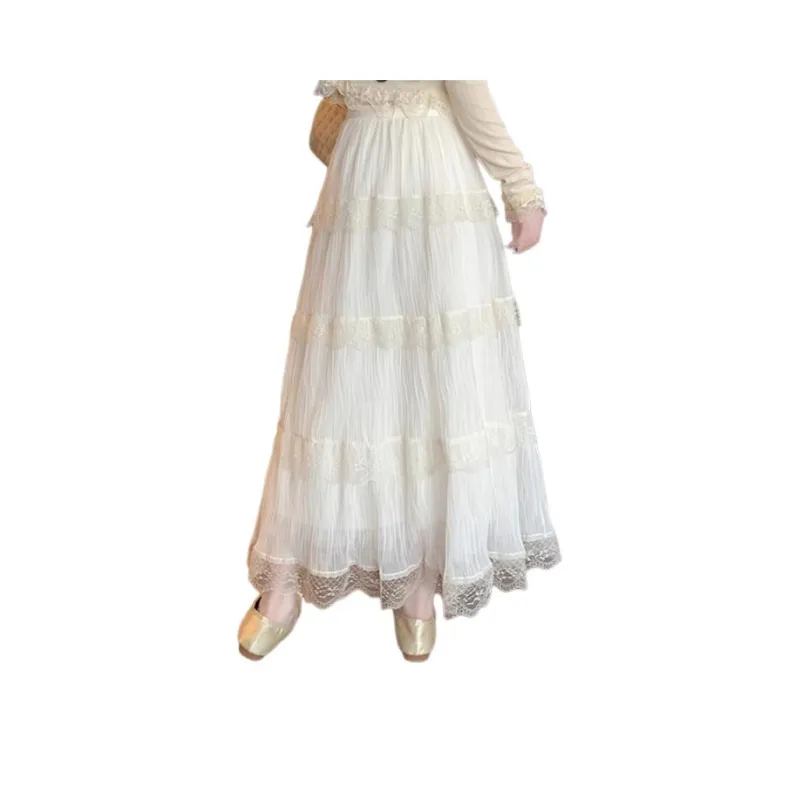 Mu Xiao Xin Casual Long Skirt Women's-3