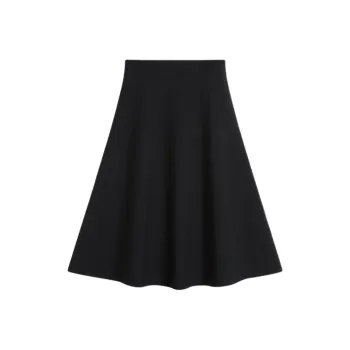 THEORY A Line Elasticated Waistband Skirt