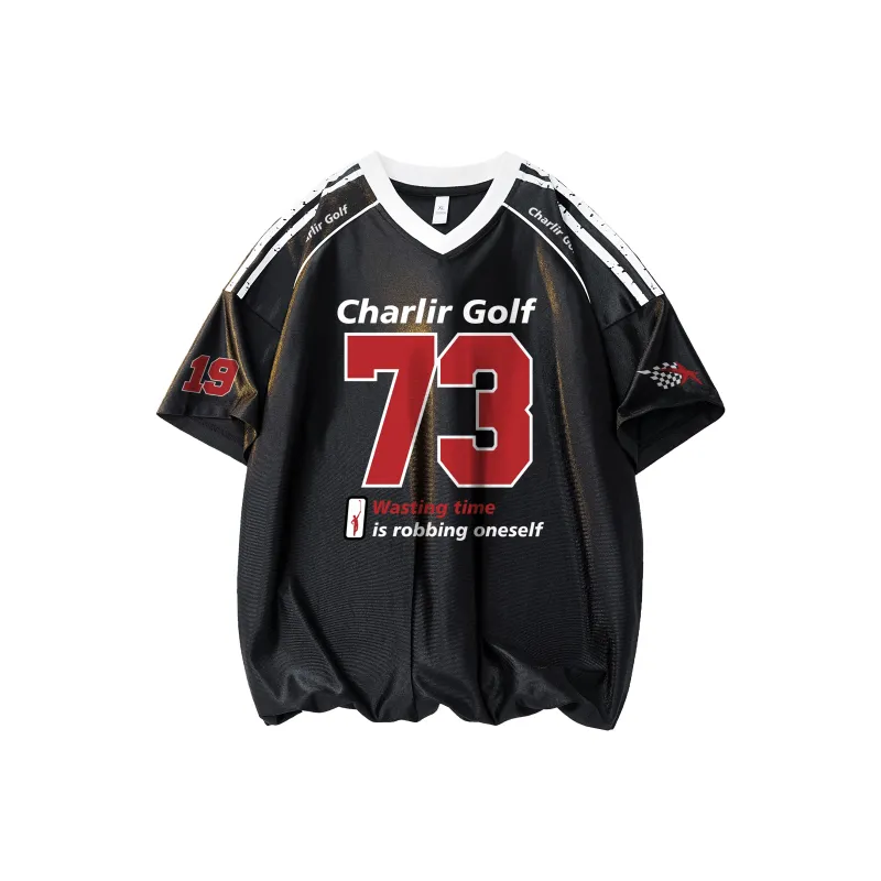 CHARLIE GOLF Basketball Jersey Unisex-4