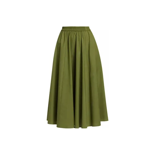 MICHAEL KORS MMK SS24 Casual Long Skirt Women's Verdant Green