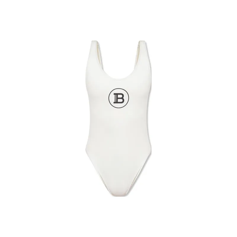 BALMAIN One-piece Swimsuit Women's White-0