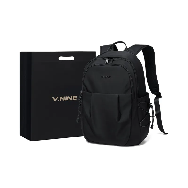 V.NINE Fabric Backpack Large Size Unisex Multicolor-5