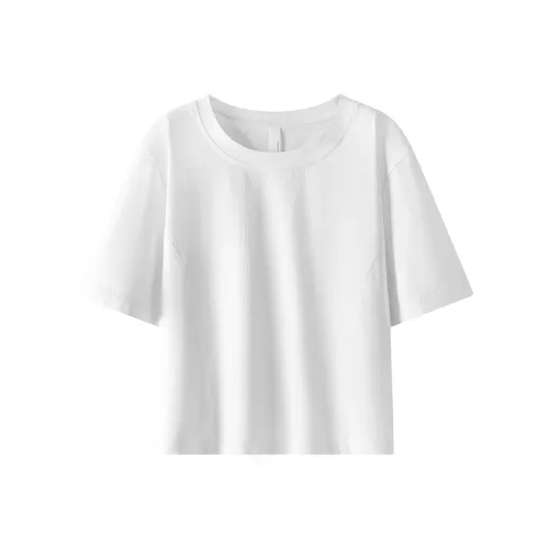 WOSAWE Drop Shoulder Sleeve T Shirt Women's