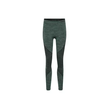 Hummel HmlMT ALY SEAMLESS HW TIGHTS Sports Pants Women's Gray Green