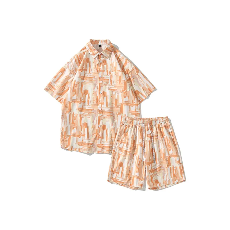 Fakeyoung Shirt Matching Set Unisex-6