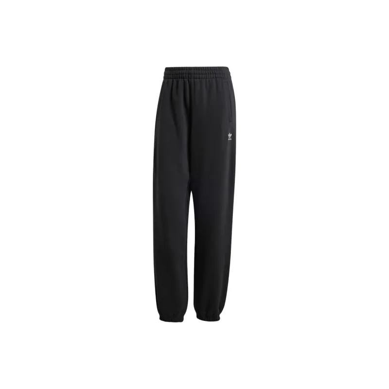 Adidas Originals SS24 ESSENTIALS FRENCH TERRY JOGGERS Athletic Trousers Women's Black-0