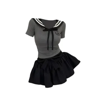 Mu Qingqing Two Piece Skirt Sets Women's