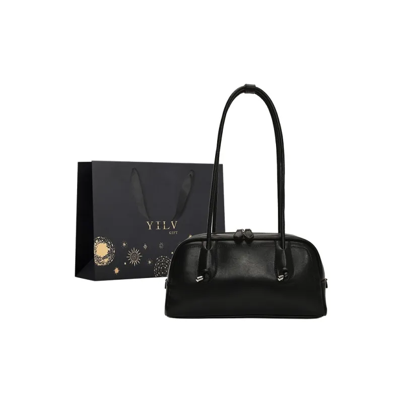 Yi Brigade PU Shoulder Bag Women's Pink/Yellow/Black/Green/White-0