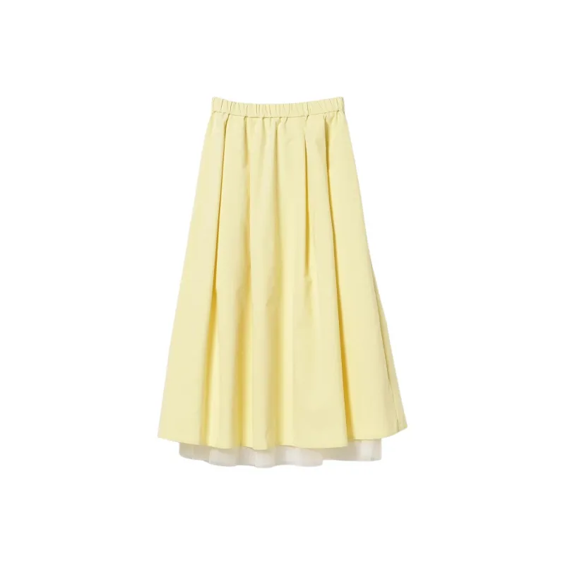 Beams Casual Long Skirt Women's-3
