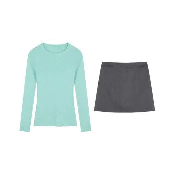 INCO VIBE Two Piece Skirt Sets Women's