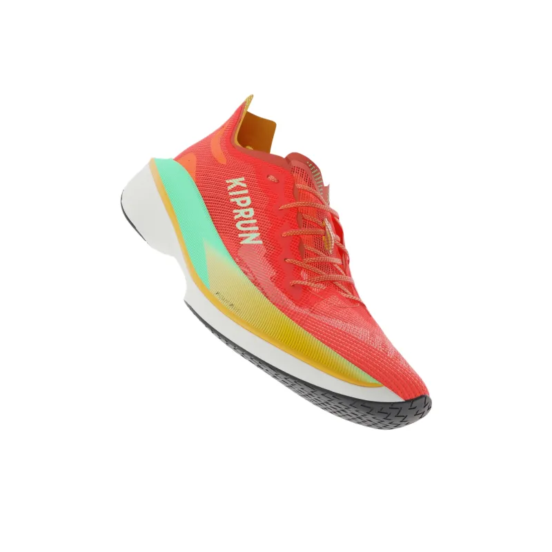DECATHLON KD900.2 Cushioning Low Top Running Shoes Men's Orange-2