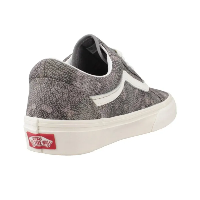 Vans Old Skool Wear resistant And Lightweight Low Top Skateboard Shoes Unisex Brown-3