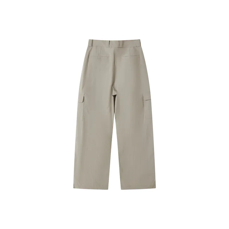 TAGEECHITA Outline, Loose Fit Slimming Straight Fit Cargo Pants Casual Pants Women's-5