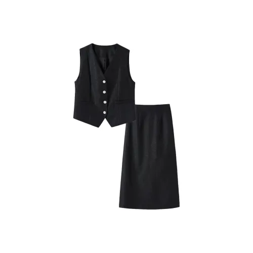Hang Yi Court Skirt Set Women's