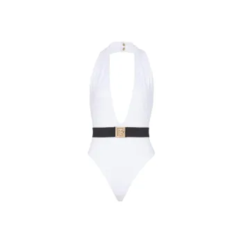 BALMAIN One-piece Swimsuit Women's White