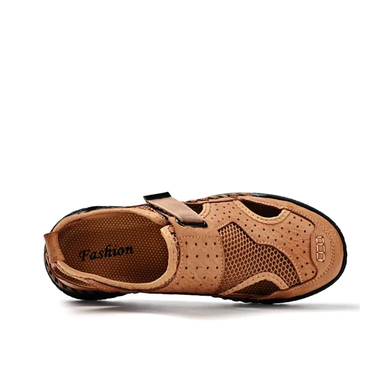 GESENLANG Slip Resistant Breathable Abrasion Resistant River Trekking Shoes Men's-3