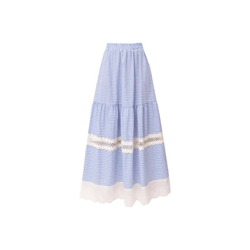 Mu Xiao Xin Casual Long Skirts Women's-5