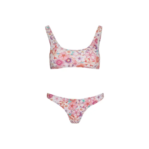 REINA OLGA Two-Piece Swimsuits Women's Pink