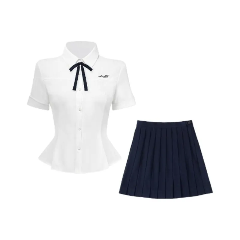 Mu Qingqing Two Piece Skirt Sets Women's-0