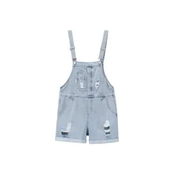 Fun x JIAFEIMAO Denim Shorts Women's Denim Blue