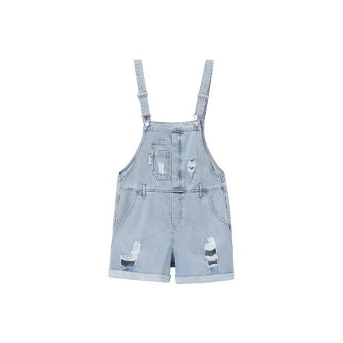 Fun x JIAFEIMAO Denim Shorts Women's Denim Blue