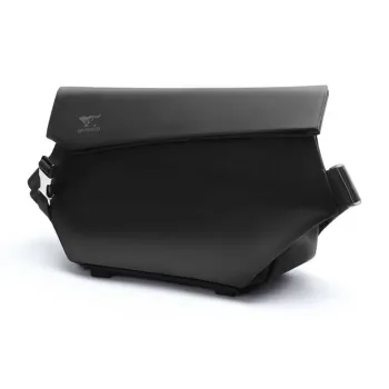 SEPTWOLVES Artificial Leather Crossbody Bag Men's Black